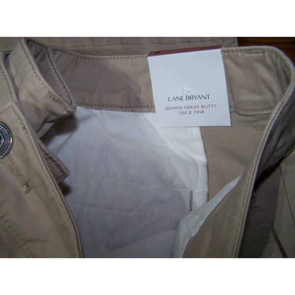 Lane Bryant Shorts Plus Size 24 Tan Khaki NWT - Picture 5 of 8